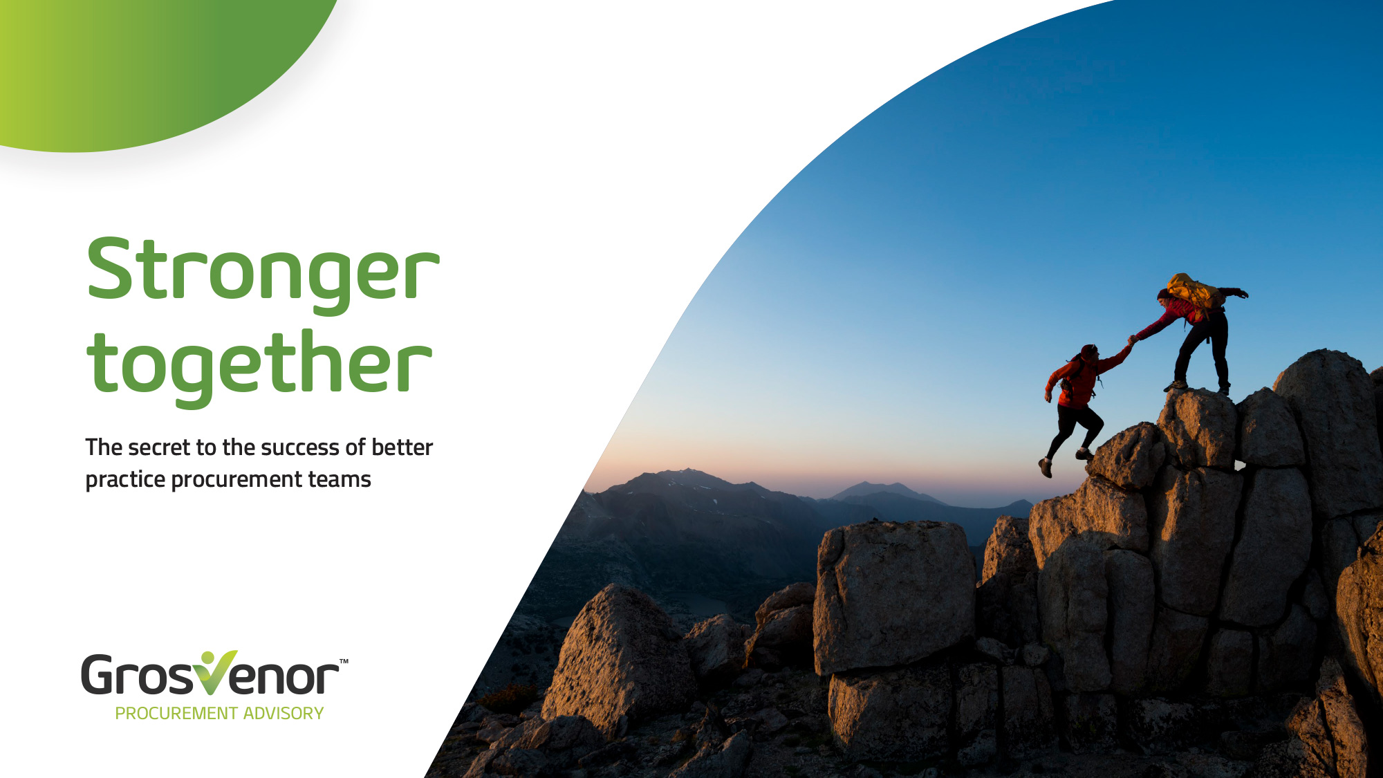 Stronger Together, The Secret to the Success of Better Practice Procurement Teams preview