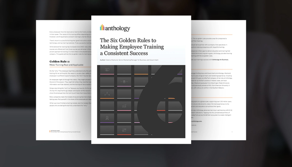 The Six Golden Rules to Making Employee Training a Consistent Success preview