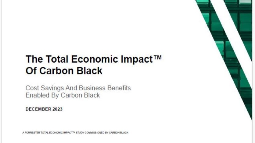 The Total Economic Impact of Carbon Black preview