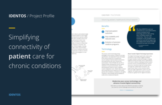 Project Profile: Simplifying connectivity of patient care for chronic conditions