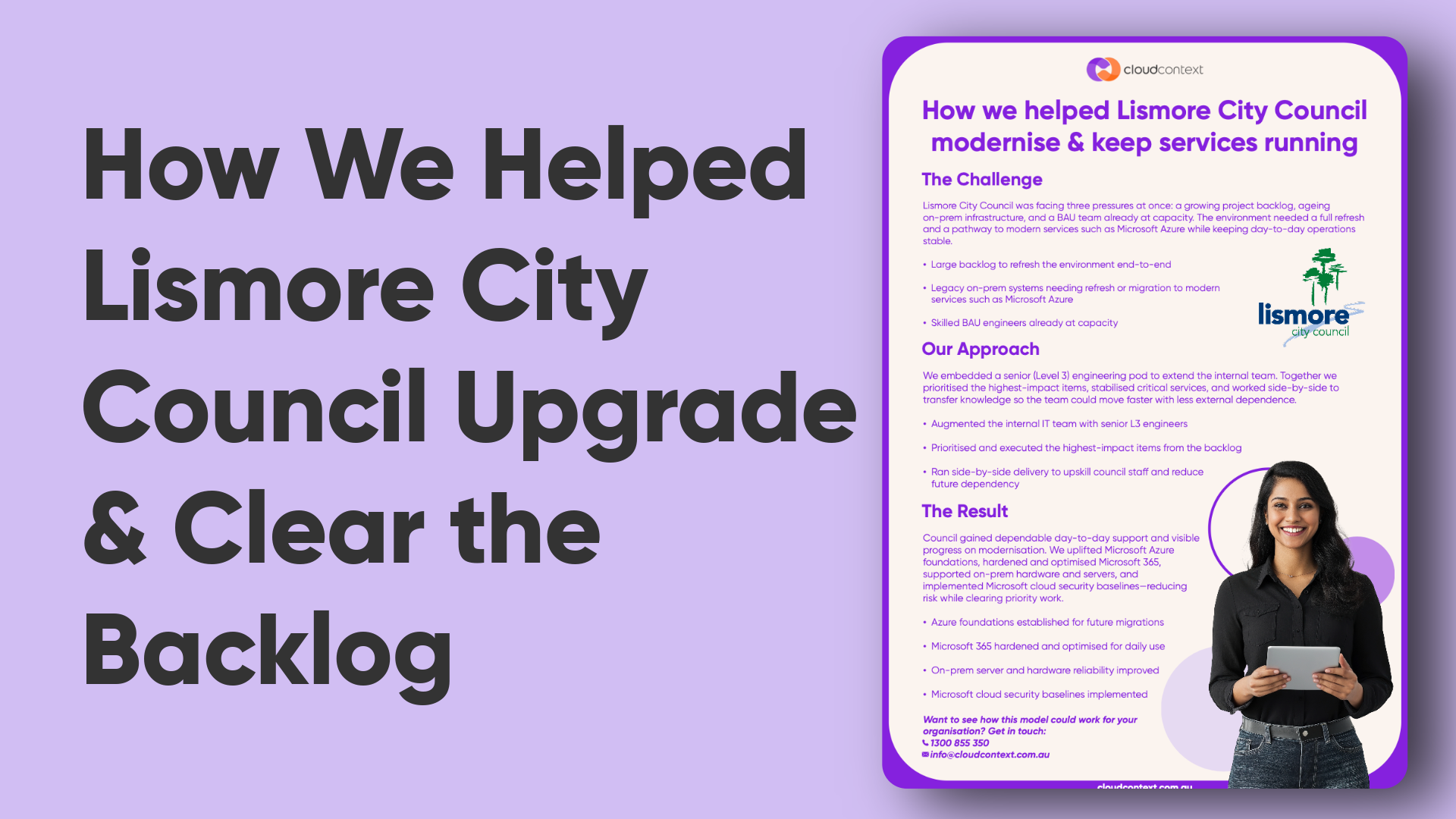 How Our L3 Engineers Helped Lismore Clear Their Backlog & Modernise Without Disruption preview