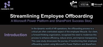 Neoteric365 Streamlining Employee Onboarding and Offboarding