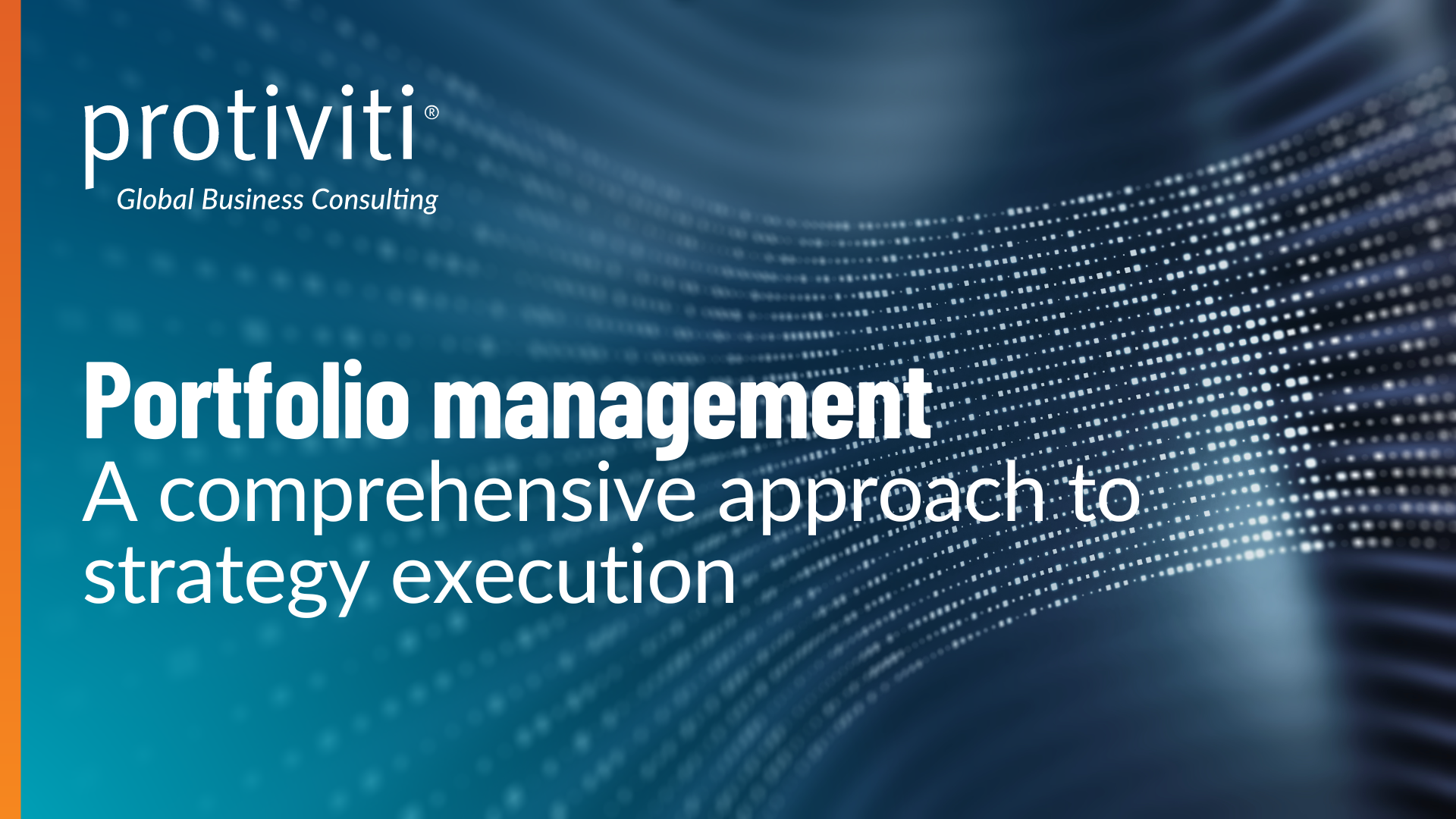 Portfolio management — a comprehensive approach to strategy execution preview