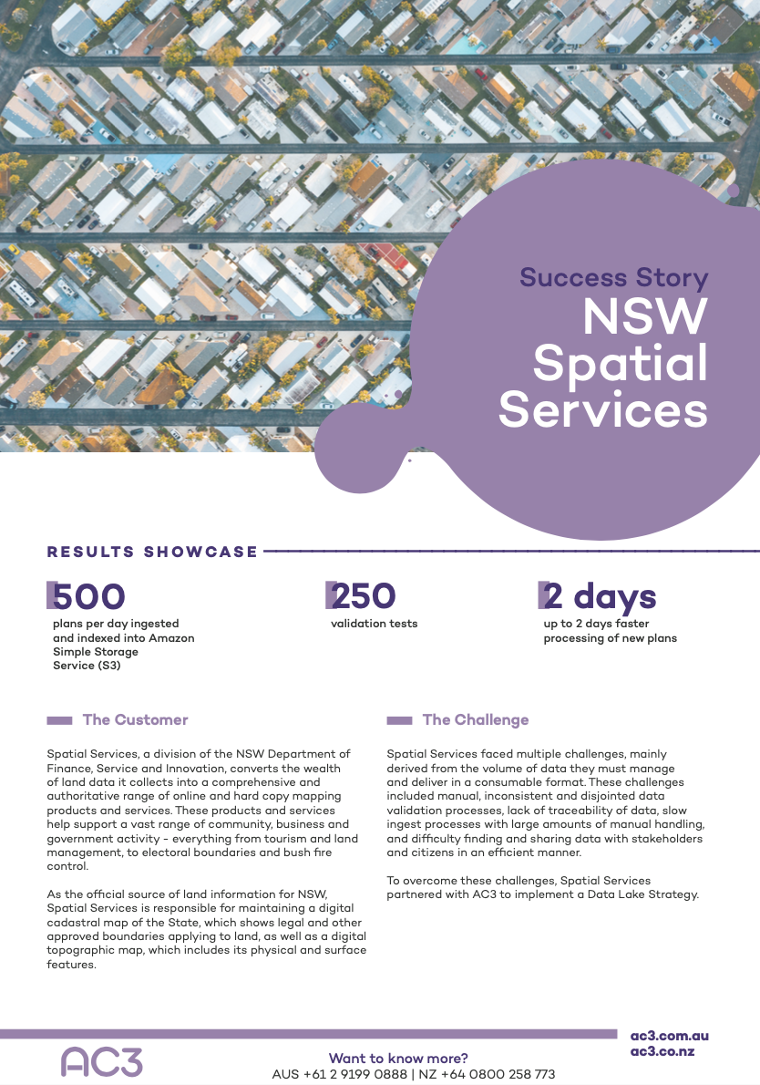 How AC3 built an event-driven cloud-native Data Lake Solution preview