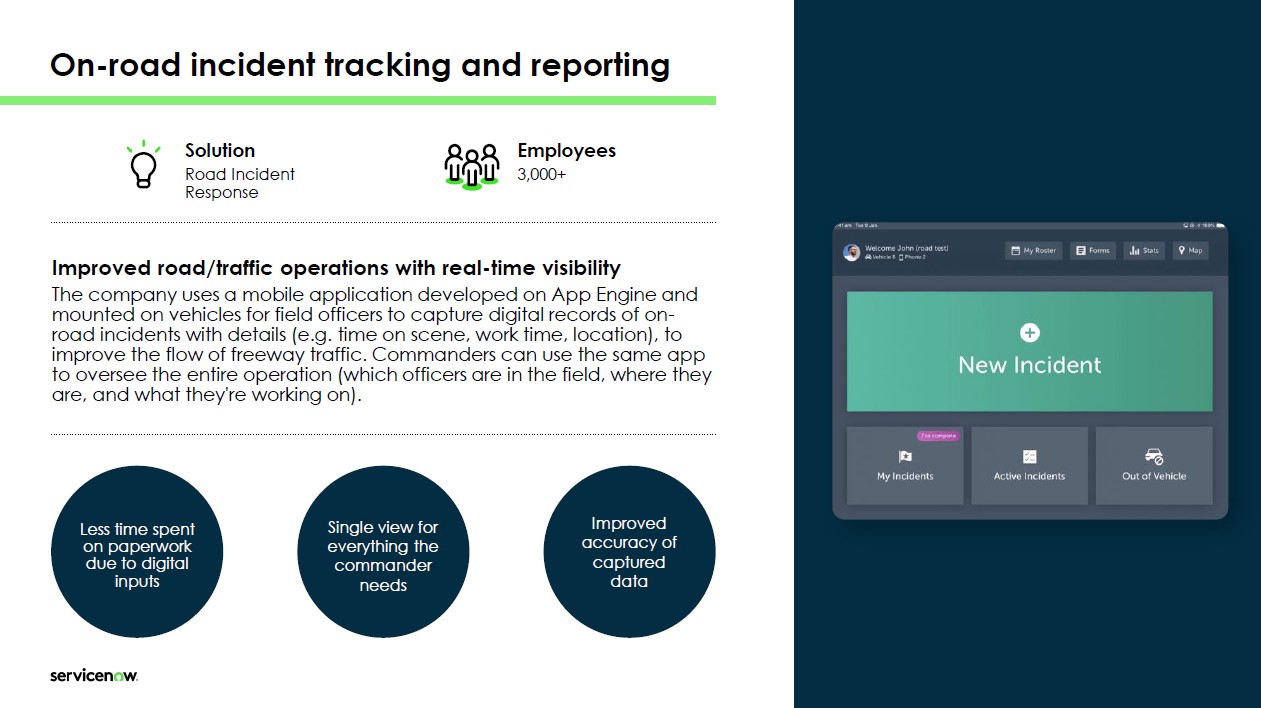 Improve outcomes to citizens and public workforce with app creation preview