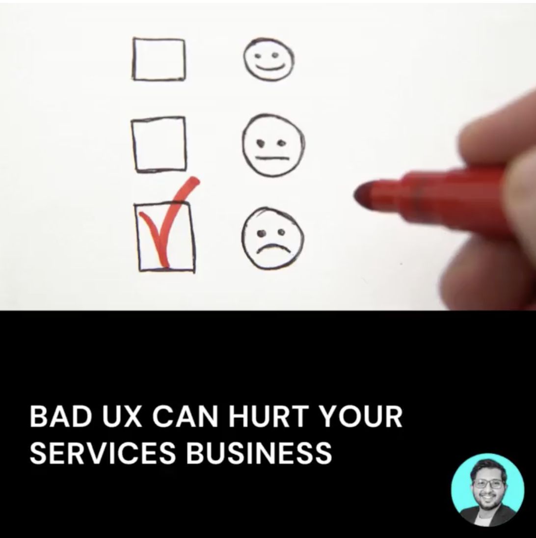 Impact of Bad digital user experience on service businesses preview