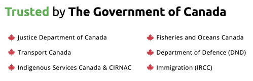 TitanFile For Canadian Government - The Most Secure and Fastest Large File Transfer System for Protected B Documents.