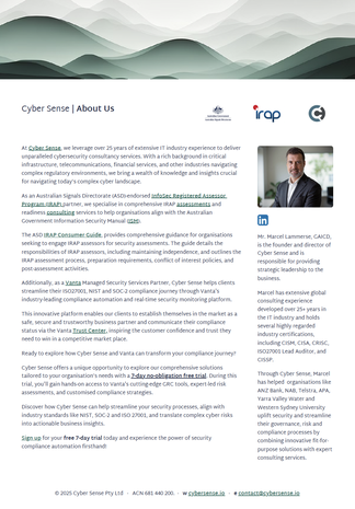 Cyber Sense Company Profile