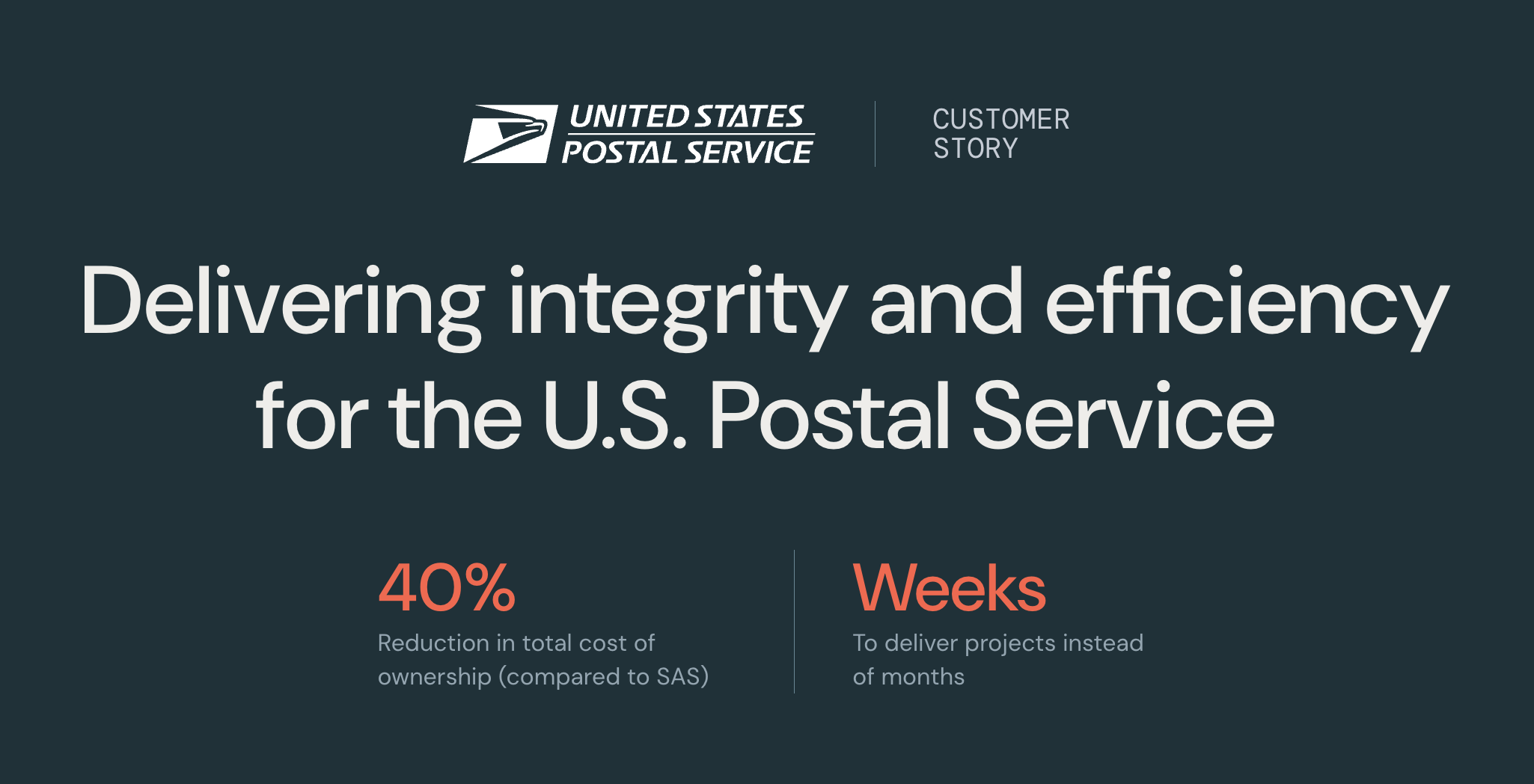 Delivering integrity and efficiency for the U.S. Postal Service - preview