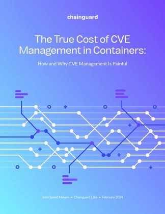The True Cost of CVE Management