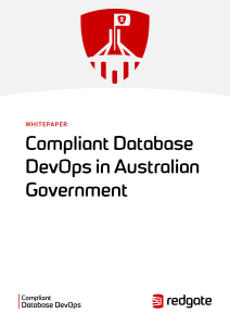 Compliant Database DevOps in Australian Government