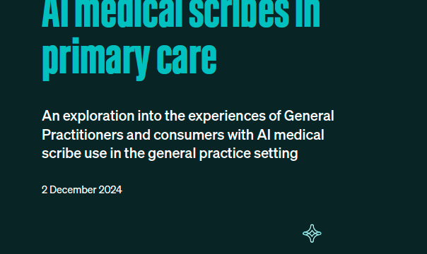 AI Medical Scribes in Primary Care Report