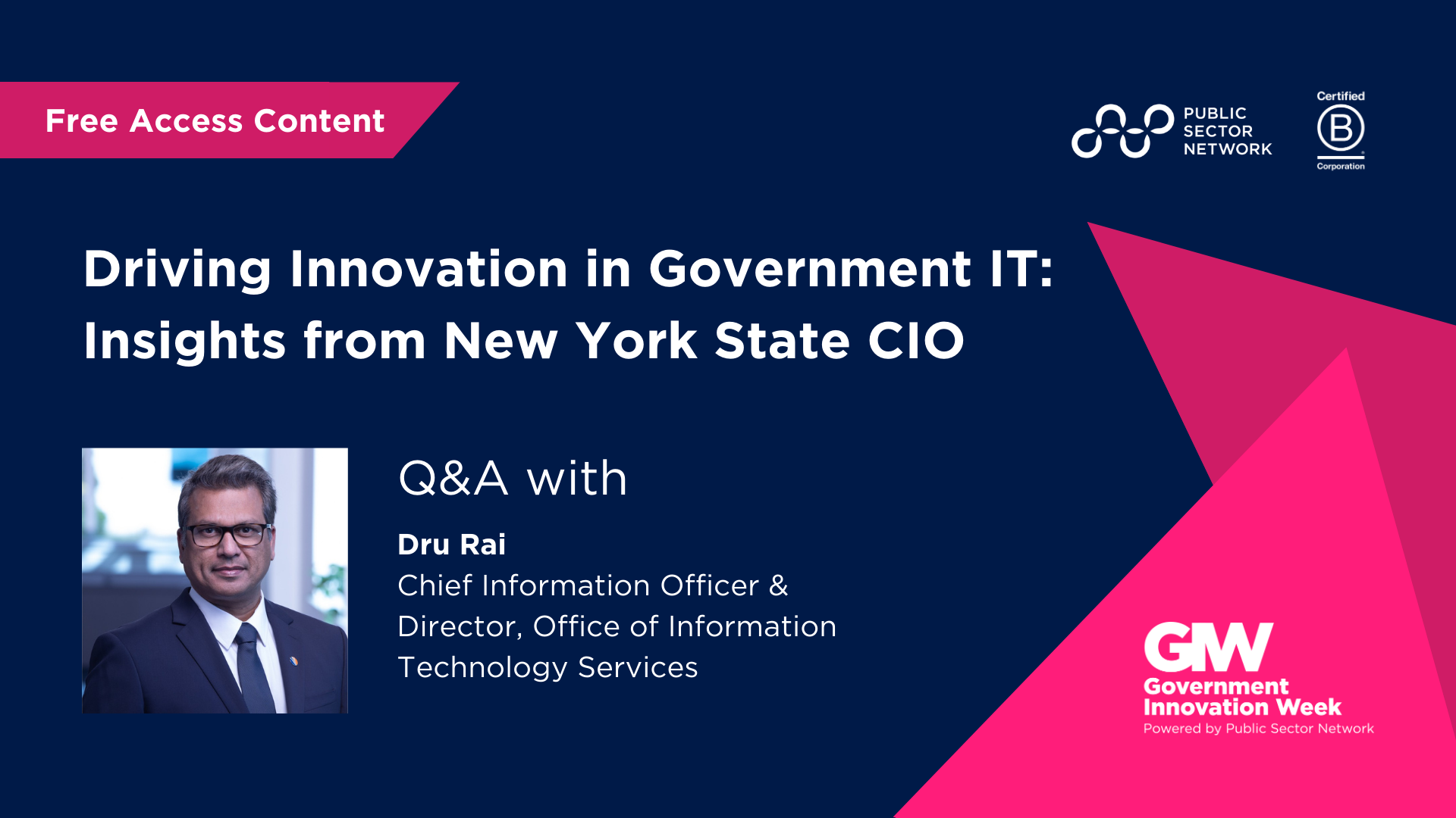 Driving Innovation in Government IT: Insights from New York State CIO ...