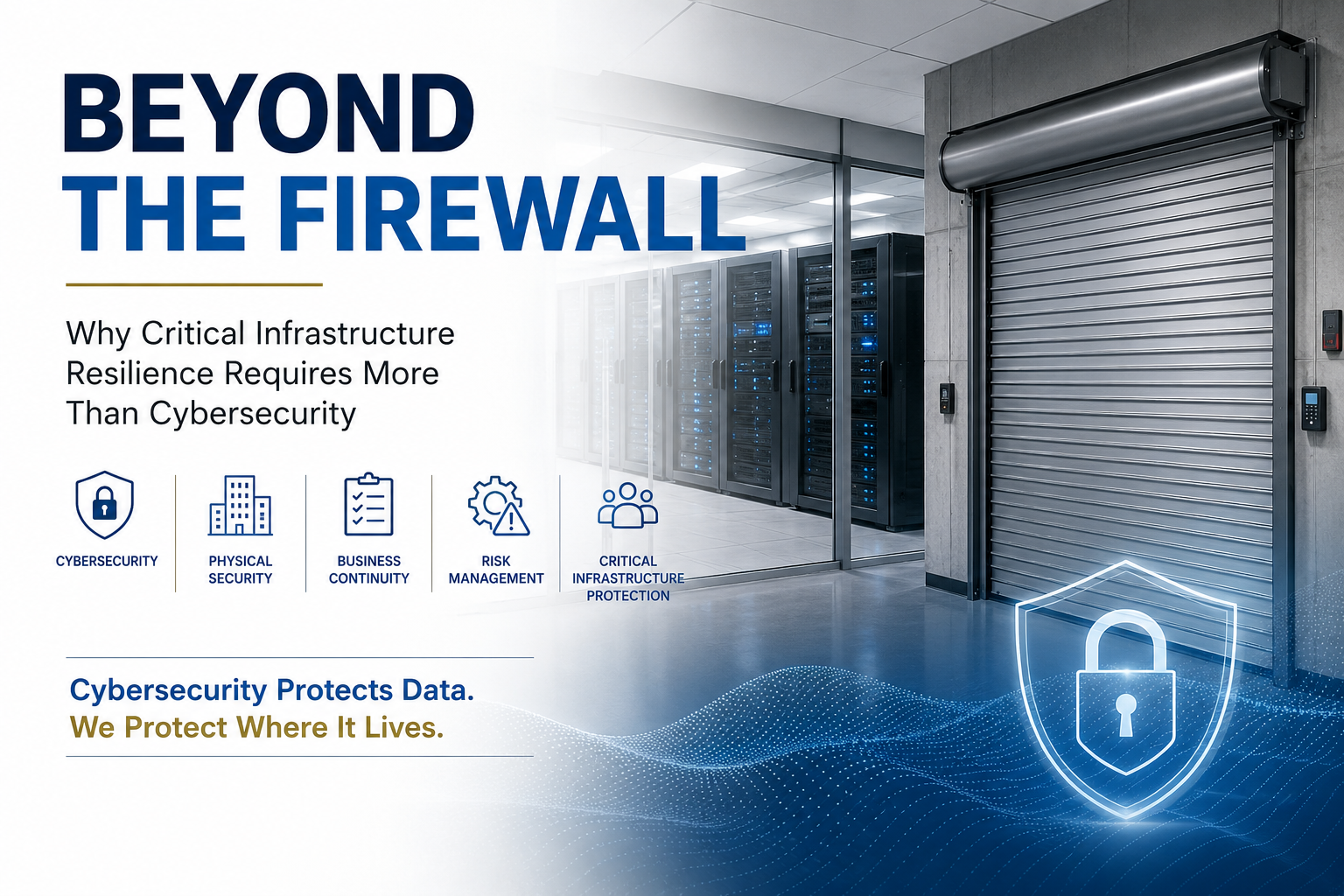 Beyond the Firewall: Why Critical Infrastructure Resilience Requires More Than Cybersecurity