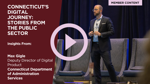 Connecticut’s Digital Journey: Stories from the Public Sector