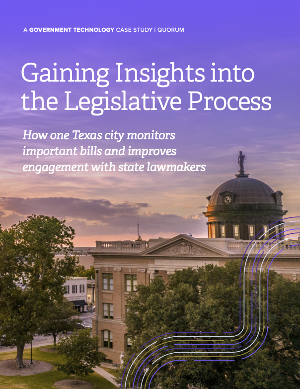 Gaining Insights into the Legislative Process: How the City of Georgetown, Texas monitors Important Bills & Improves Engagement