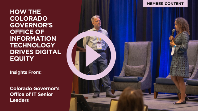 How the Colorado Governor’s Office of Information Technology Drives Digital Equity