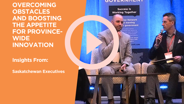 Overcoming Obstacles and Boosting the Appetite for Province-Wide Innovation