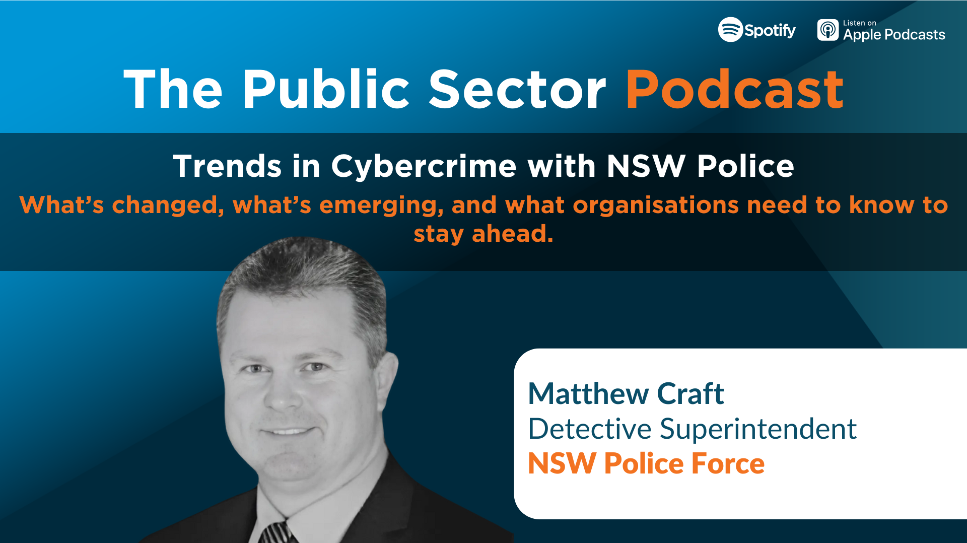 The Public Sector Podcast: Trends in Cybercrime with NSW Police
