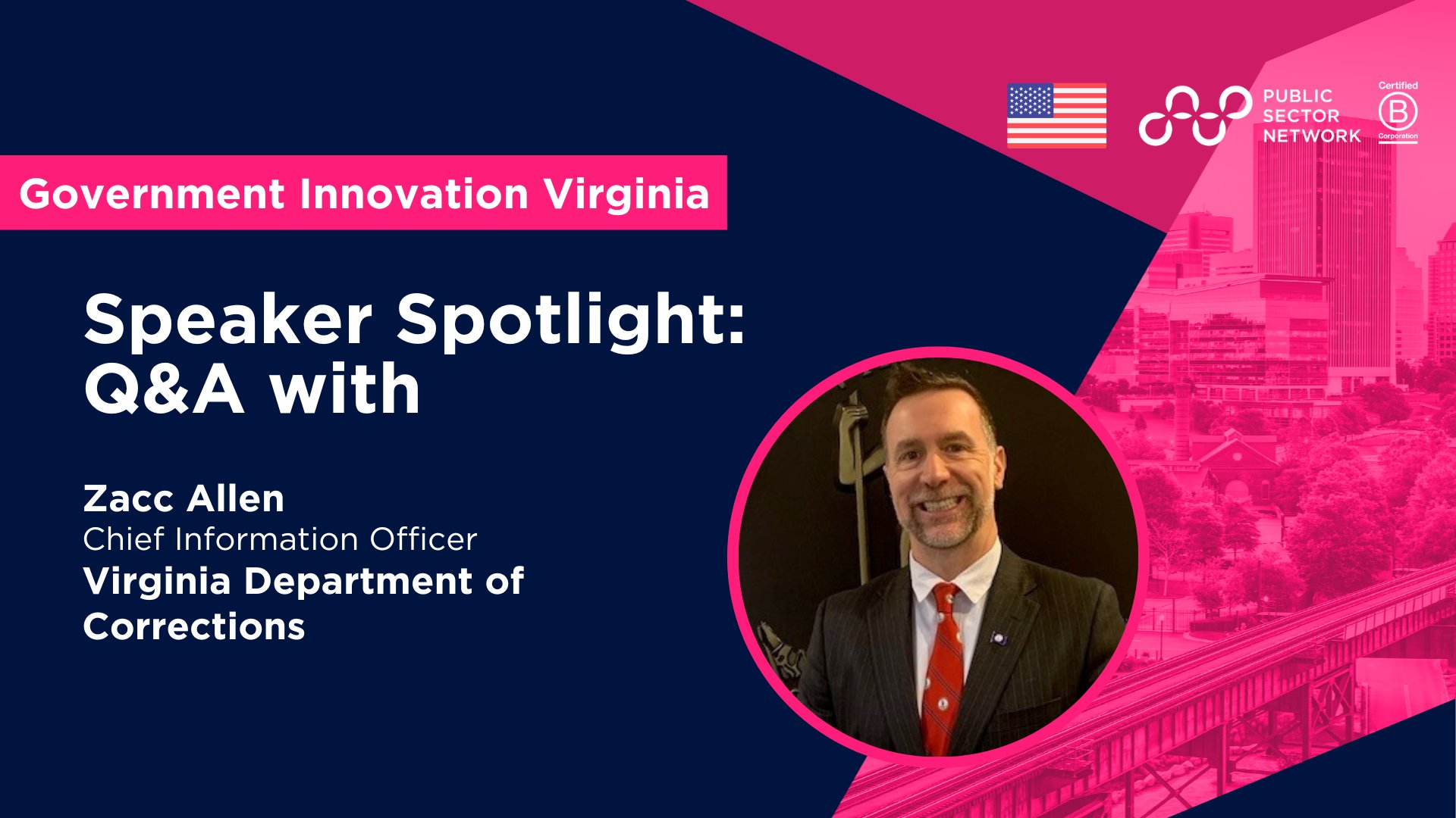 Speaker Spotlight: Q&A with the CIO of Virginia Department of Corrections