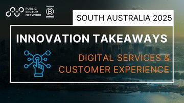 Promotional image for an insight entry called Innovate South Australia 2025 Key Takeaways: Digital Services & IT Modernisation