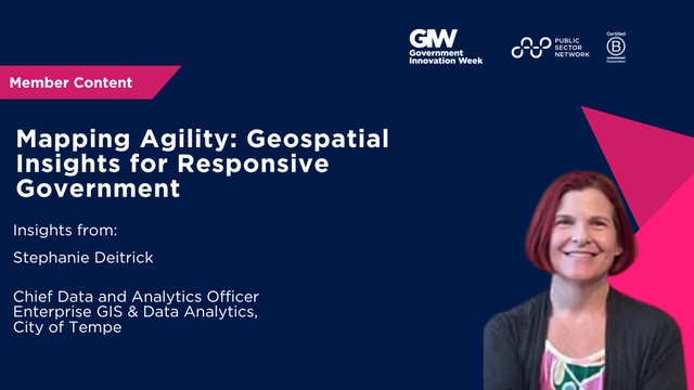 Mapping Agility: Geospatial Insights for Responsive Government