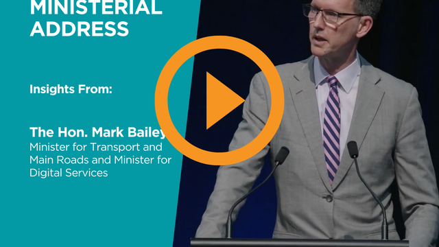 Ministerial Address: The Hon. Mark Bailey