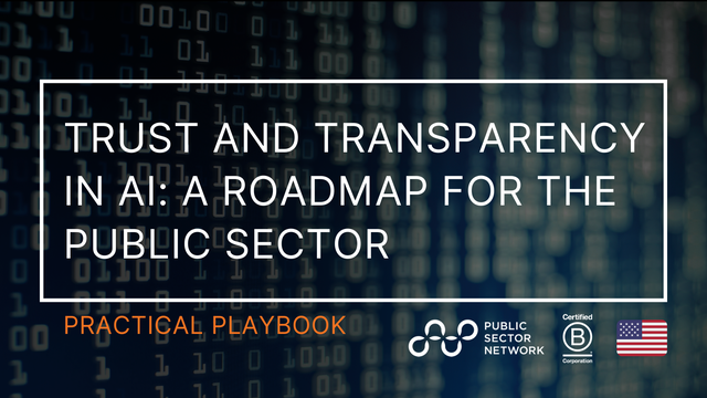 Trust and Transparency in AI: A Roadmap for the Public Sector