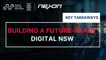 Promotional image for an insight entry called Key Takeaways: Building a Future-Ready Digital NSW