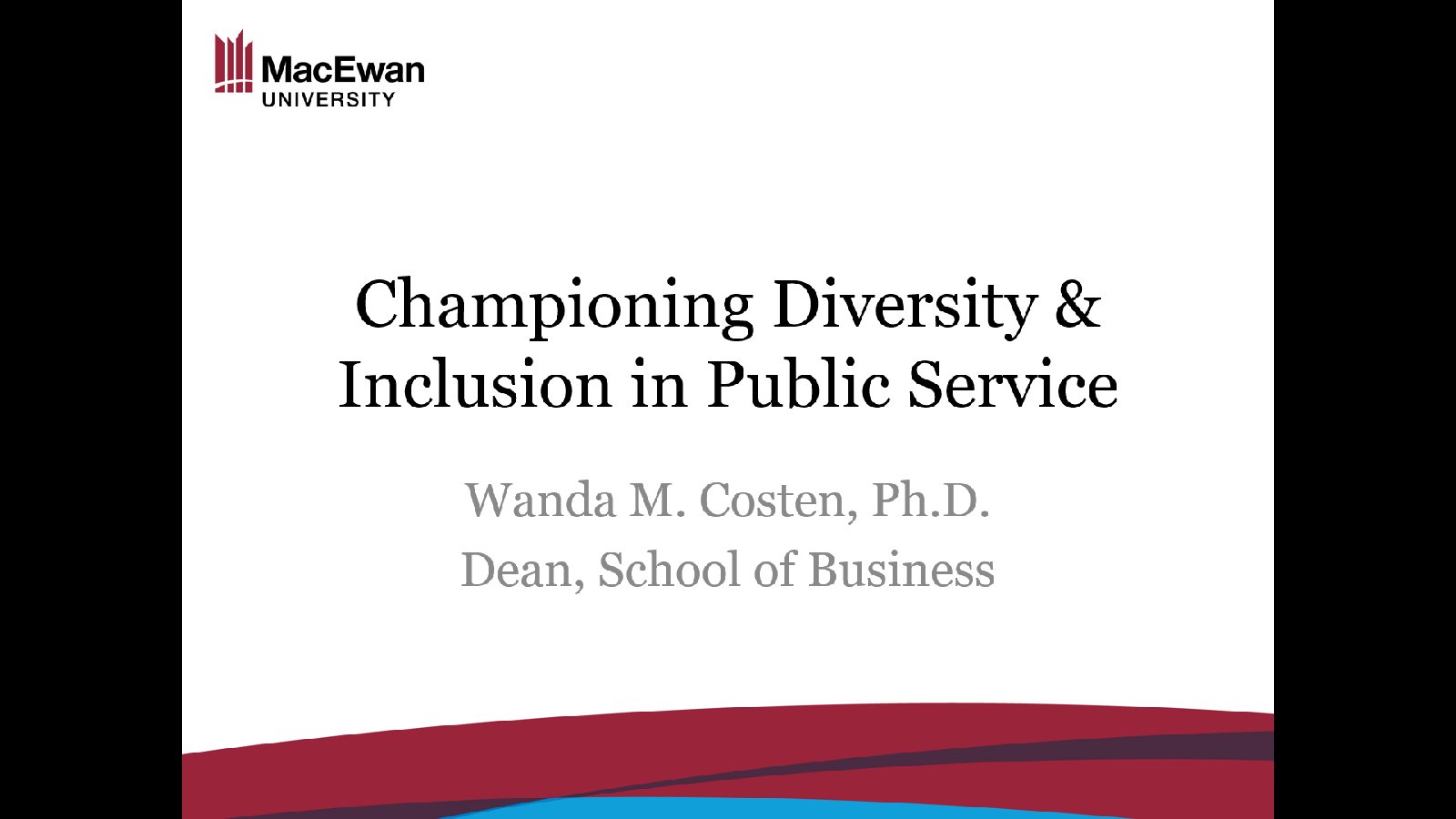 Championing Diversity & Inclusion in Public Service