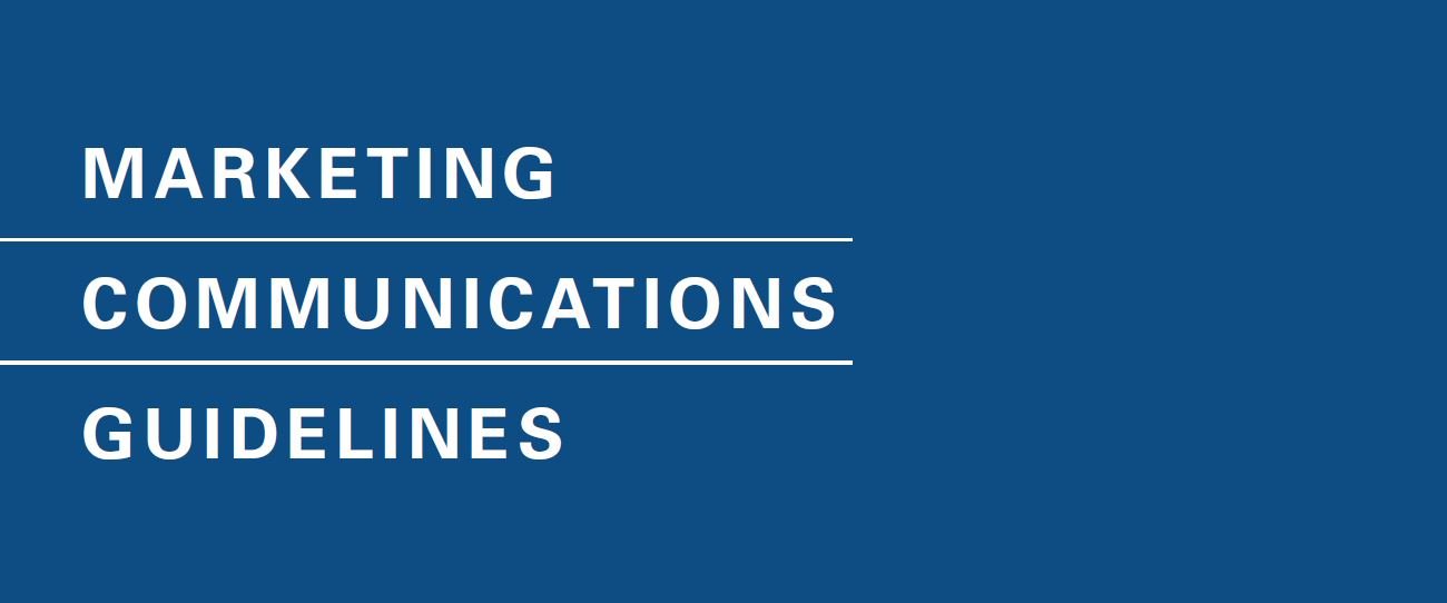 Marketing Communications Guidelines