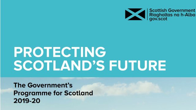 Protecting Scotland's Future: The Government's Programme for Scotland 2019-20