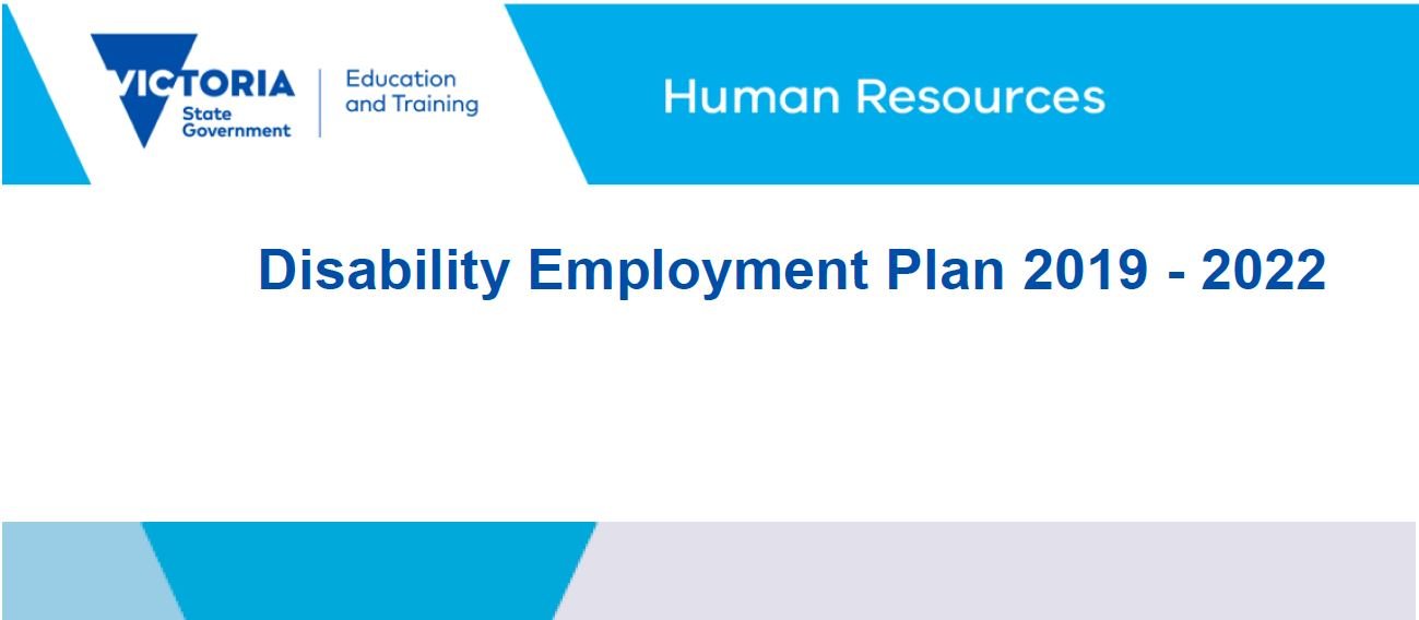 Disability Employment Plan 2019-2022