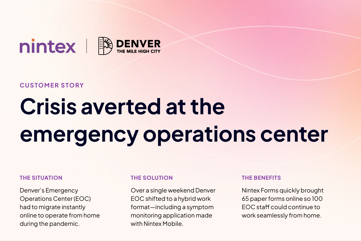 Crisis averted at the emergency operations center preview
