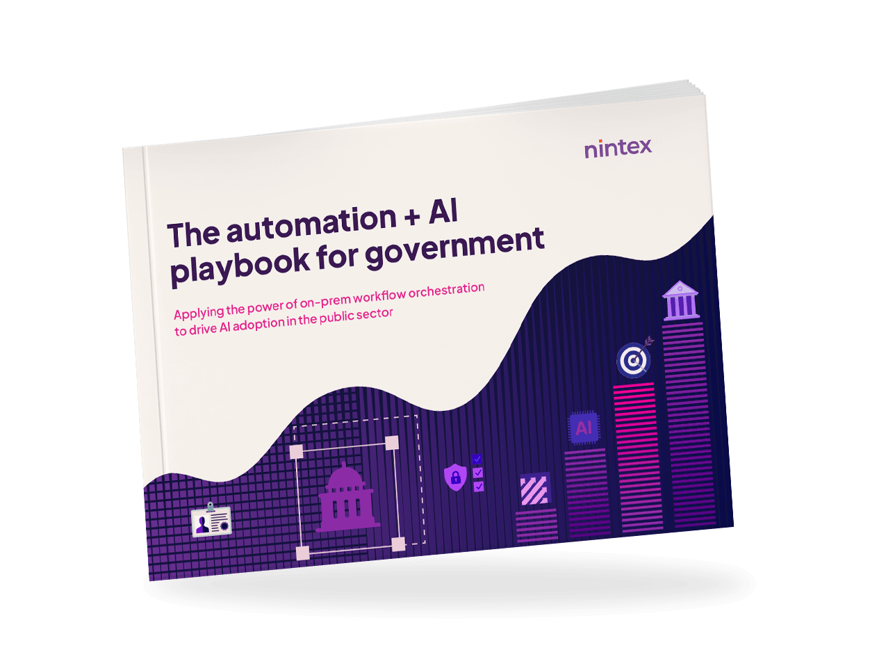 The automation + AI playbook for government preview