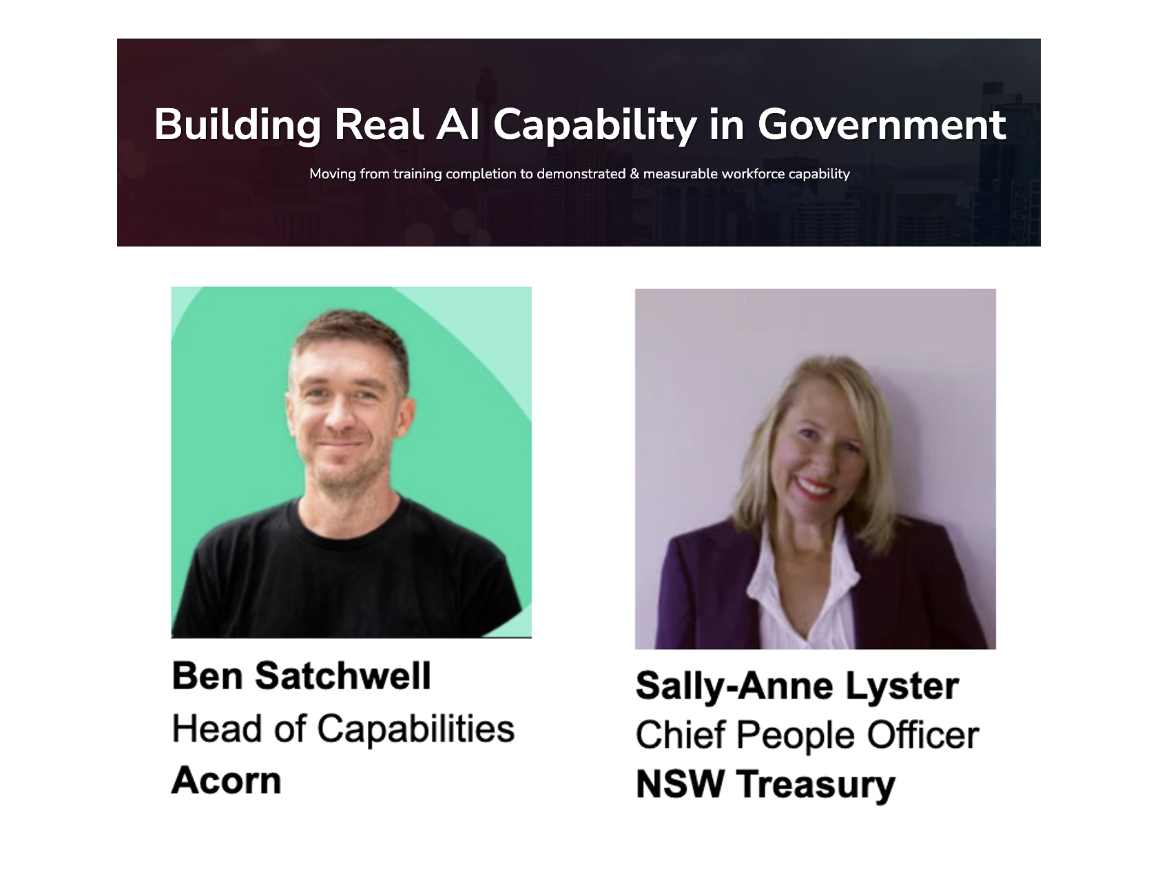 Building Real AI Capability in Government