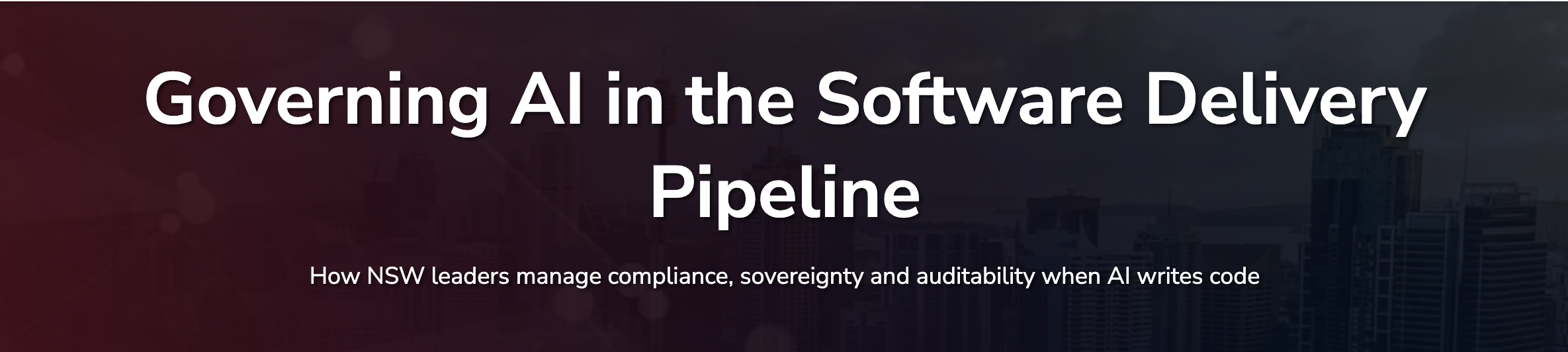 Governing AI in the Software Delivery Pipeline