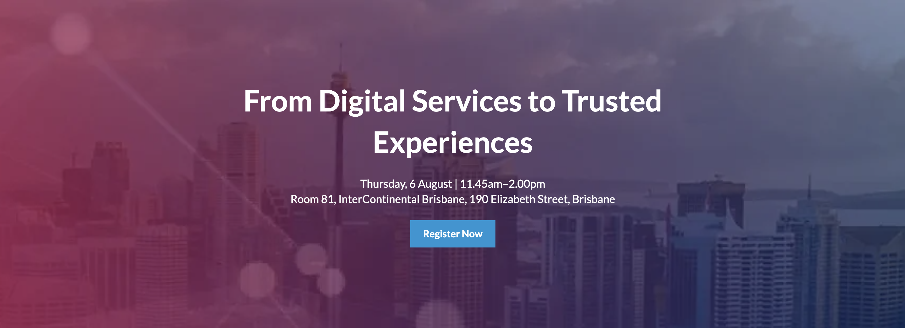 From Digital Services to Trusted Experiences