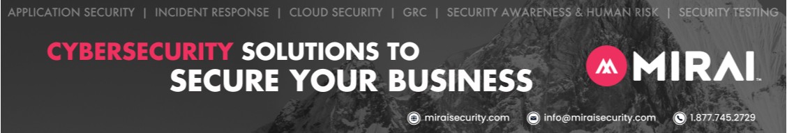 Mirai Security cover image