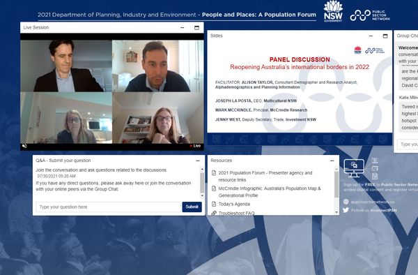 DPIE Population Forum