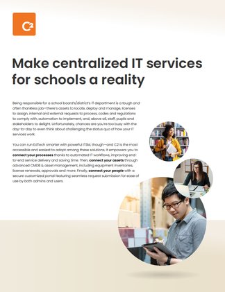 Make centralized IT services  for schools a reality