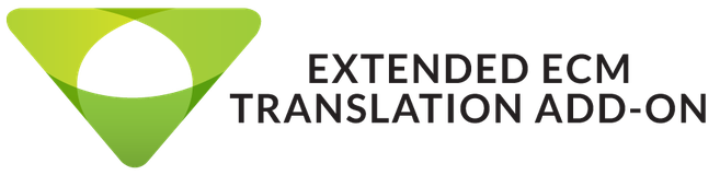 OpenText Extended ECM Multilingual Add-On for OpenText Translator