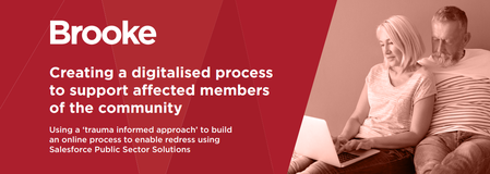 Creating a digitalised process to support affected members of the community