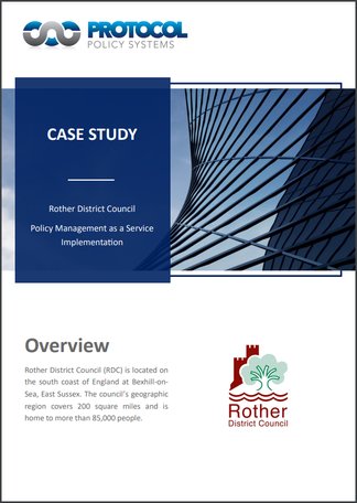 Rother District Council - Policy Management as a Service Implementation