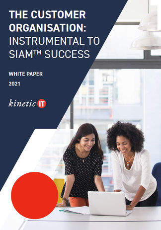 The Customer Organisation: Instrumental to SIAM Success (2021)