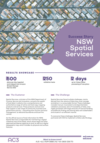 How AC3 built an event-driven cloud-native Data Lake Solution