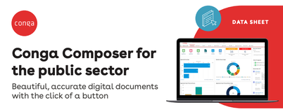 Conga Composer for the Public Sector