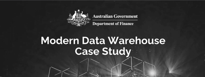 Department of Finance Modern Data Warehouse