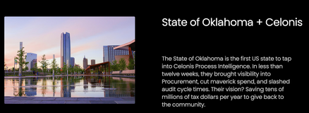 State of Oklahoma + Celonis Case Study
