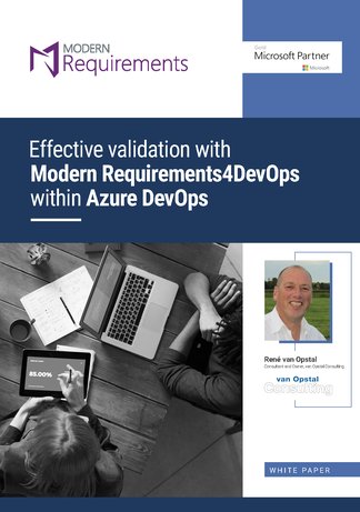Effective validation with Modern Requirements4DevOps within Azure DevOps